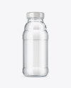 Clear Glass Water Bottle Mockup