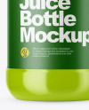 Glossy Juice Bottle Mockup