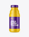 Matte Juice Bottle Mockup