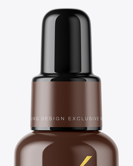 Glossy Cosmetic Bottle Mockup Glossy Cosmetic Bottle Mockup