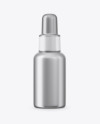 Matte Metallic Cosmetic Bottle Mockup Matte Metallic Cosmetic Bottle Mockup