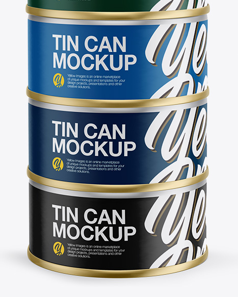 5oz Cans Mockup