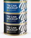 5oz Cans Mockup