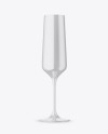 Champagne Glossy Glass Mockup