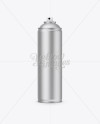 Aluminum Sprayer Without Cap Mockup