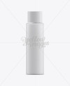 Clear Plastic Lotion Bottle Mockup