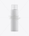 Clear Lotion Bottle Mockup W/ Frosted Cap