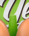 Open Egg Carton Mockup