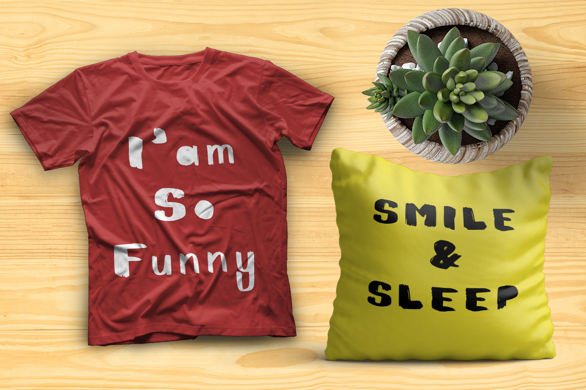 FunnyFont | Brush Font FunnyFont | Brush Font