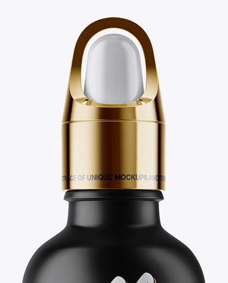 Frosted Glass Dropper Bottle