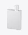 Matte Perfume Bottle Mockup - Half Side View (High-Angle Shot)