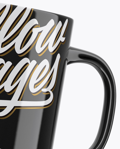 Glossy Mug Mockup