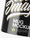 Glossy Mug Mockup