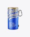 Metallic Bottle Holder Insulator Mockup Metallic Bottle Holder Insulator Mockup
