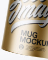 Metallic Mug Mockup