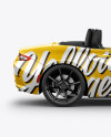Cabriolet Mockup - Side View