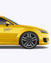 Audi TT Mockup - Side View