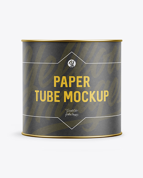 Paper Tube - Front View