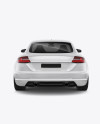 Audi TT Mockup - Back View