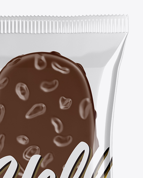 Ice Cream Bar with Nuts Mockup