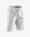 Men’s Shorts HQ Mockup - Half Side View