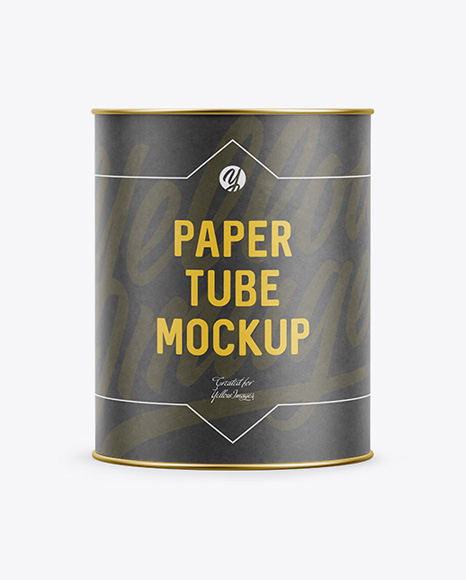 Paper Tube - Front View