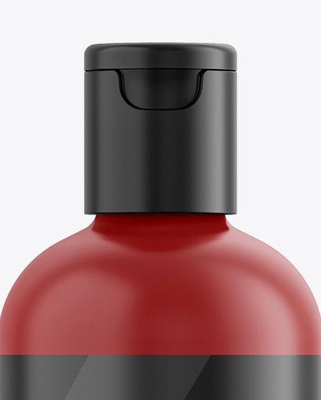 Matte Plastic Cosmetic Bottle Mockup Matte Plastic Cosmetic Bottle Mockup