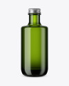 Green Glass Bottle Mockup