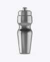 Metallic Sport Bottle Mockup