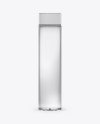 Plastic Cosmetic Bottle Mockup - Front View