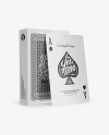 Box with Playing Cards Mockup