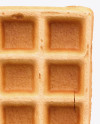 Belgian Waffle On Stick Mockup