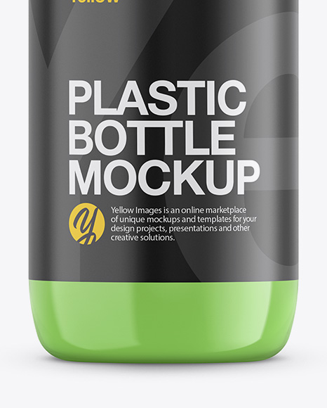 Cosmetic Bottle With Liquid Mockup