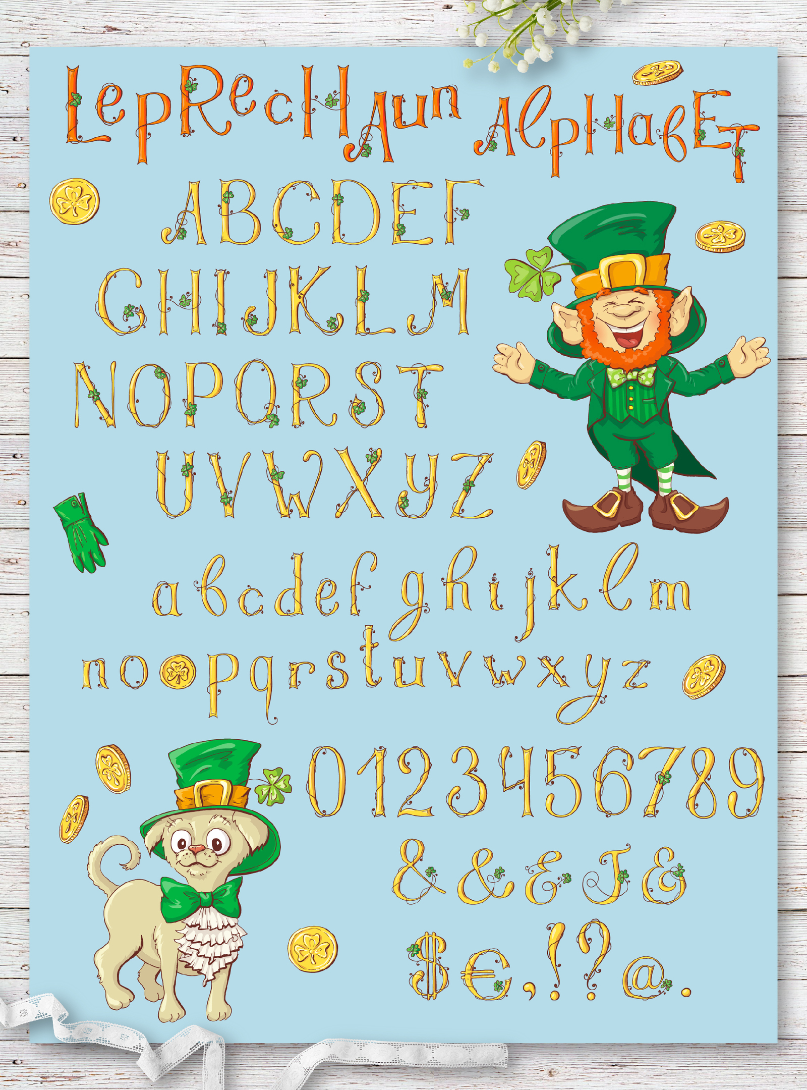 Leprechaun – St. Patrick’s Day Set Leprechaun – St. Patrick’s Day Set
