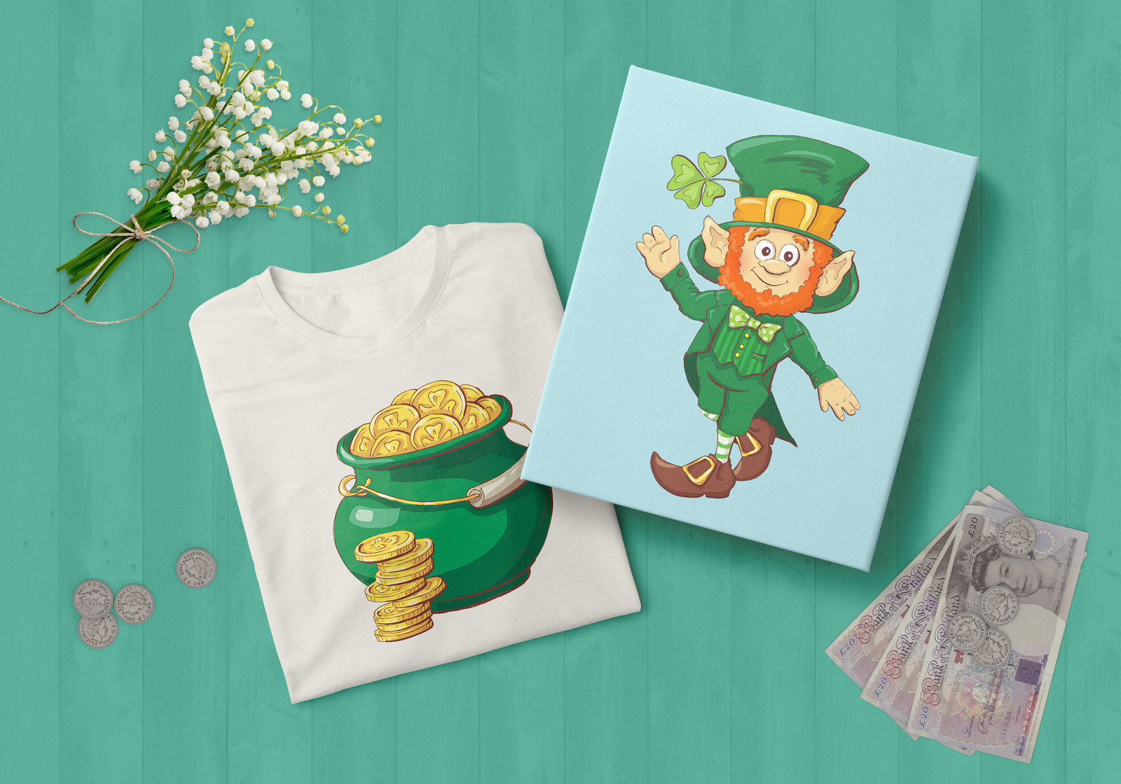 Leprechaun – St. Patrick’s Day Set Leprechaun – St. Patrick’s Day Set