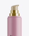 Matte Bottle With Pump Mockup Matte Bottle With Pump Mockup