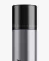 Matte Metallic Bottle With Pump Mockup