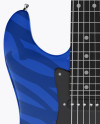 Electric Guitar Mockup - Front View