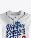 Baseball Sleeveless Shirt Mockup - Front View