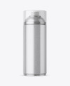 Glitter Spray Can With Transparent Cap Mockup