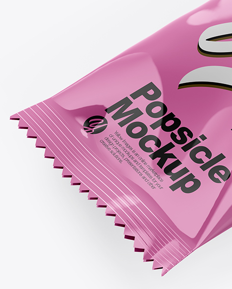 Popsicle Mockup - Front View