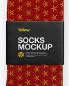 Socks Mockup - Top View