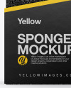Sponge Mockup - Front View Sponge Mockup - Front View