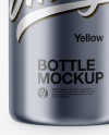 Metallic Plastic Bottle Mockup Metallic Plastic Bottle Mockup