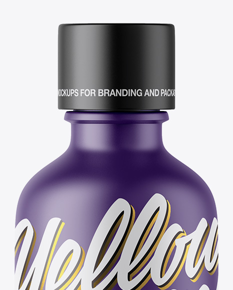 Matte Plastic Bottle Mockup Matte Plastic Bottle Mockup