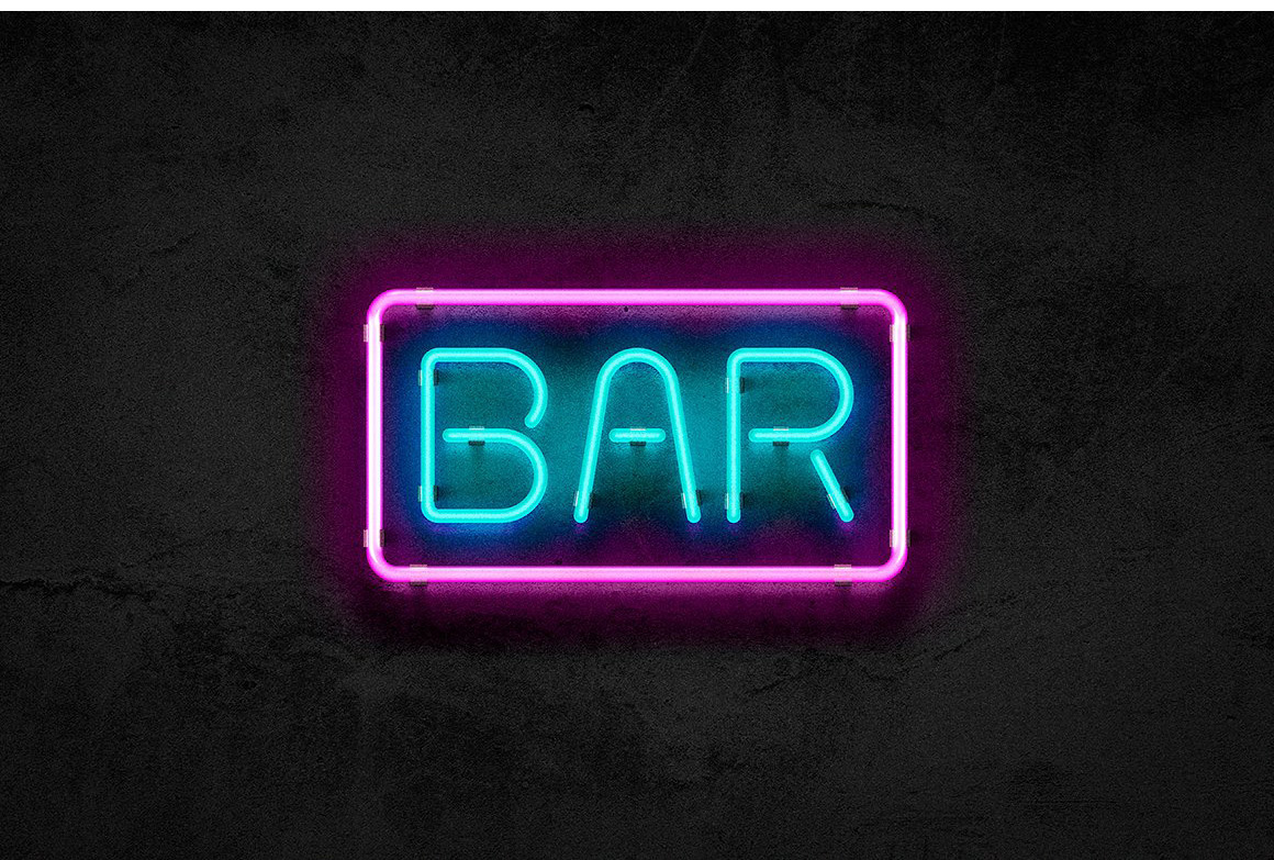 Neon Underground Photoshop Effect Neon Underground Photoshop Effect