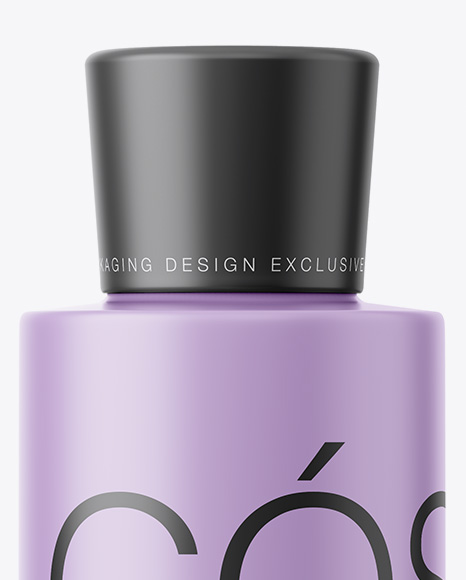 Matte Cosmetic Bottle Mockup Matte Cosmetic Bottle Mockup