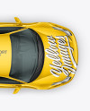 Ferrari 458 Italia Mockup - Top view