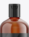 Amber Cosmetic Bottle Mockup Amber Cosmetic Bottle Mockup