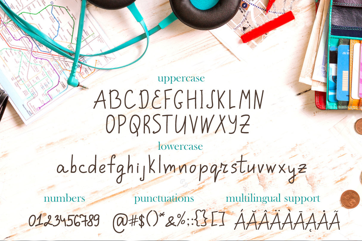 Marseille - Handlettering Font Duo